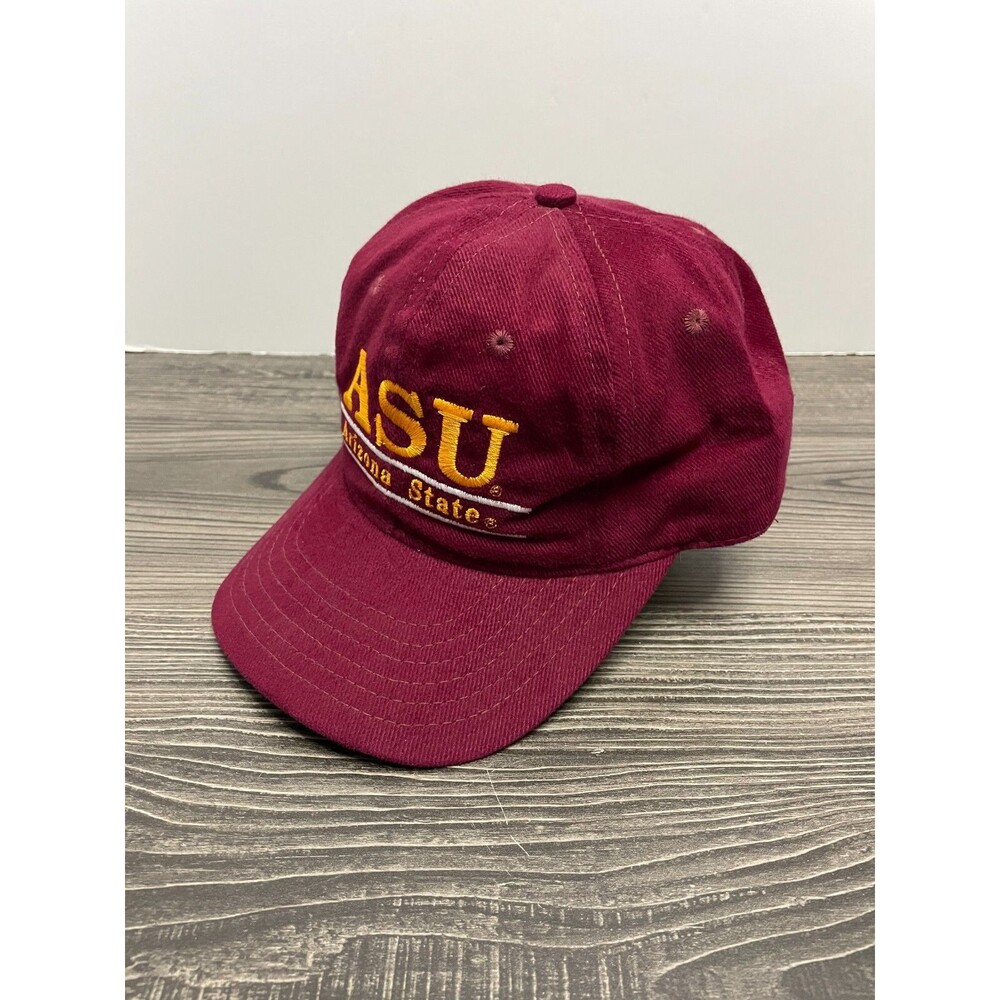 Vintage Arizona State Sun Devils Corduroy Snapback Cap Hat CA Headwear READ